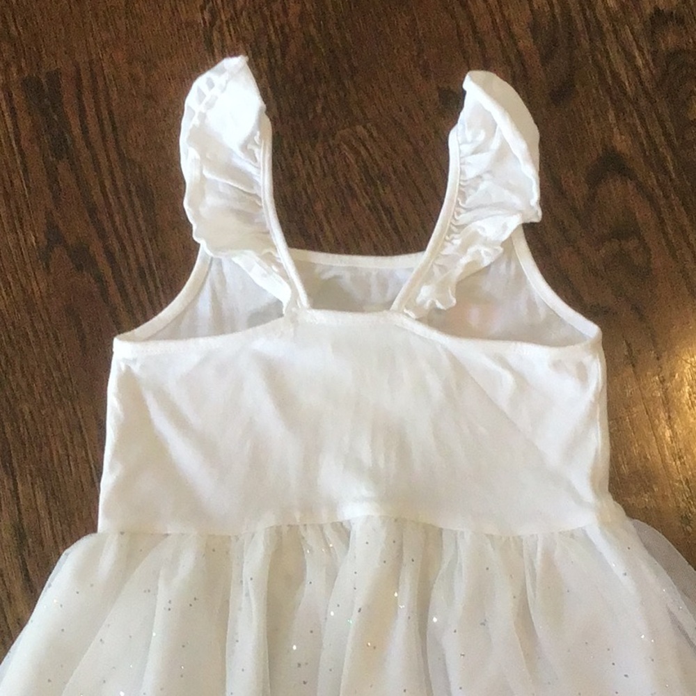 H & M Hello Kitty Sz 3-4T White Girl’s Dress with Bow - Picture 4 of 10